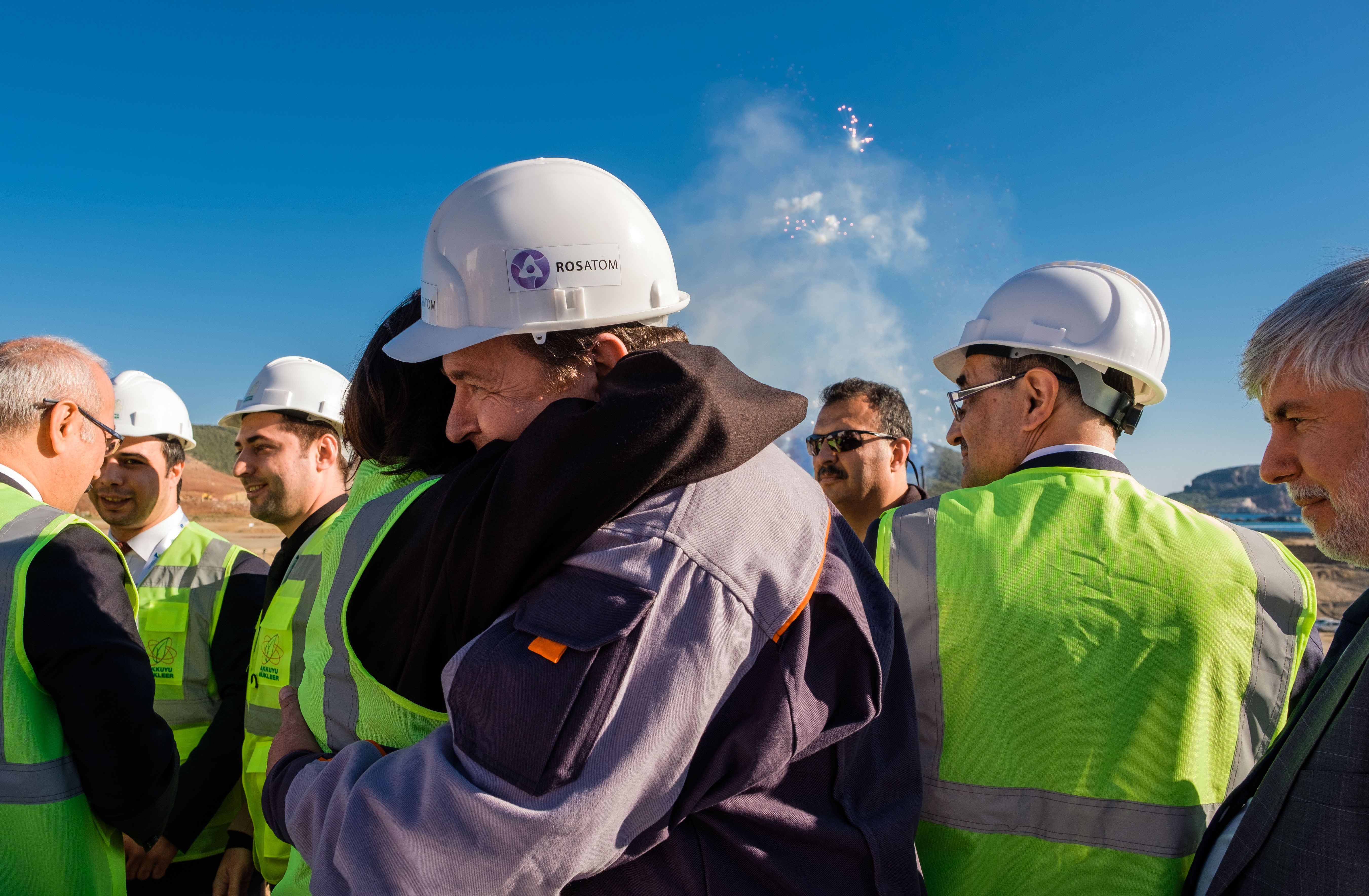 Rosatom pours first concrete at the Akkuyu Nuclear Power Plant in Turkey