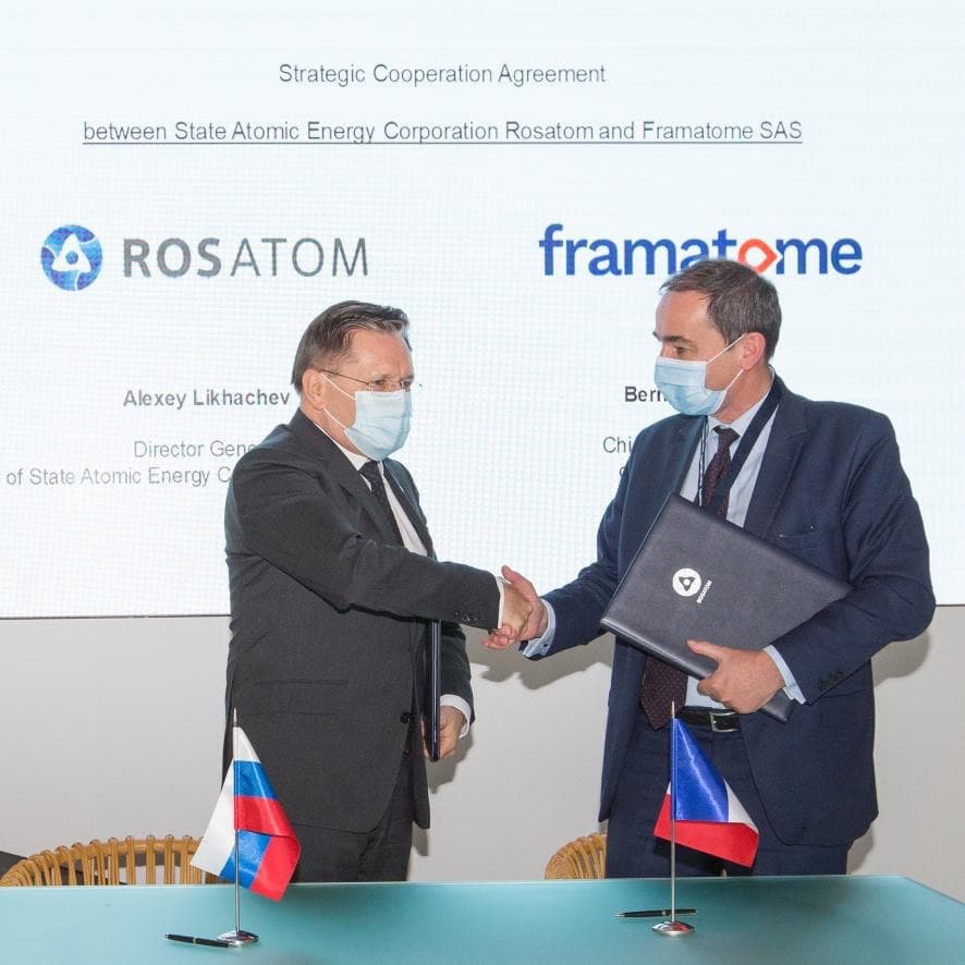 Framatome and Rosatom sign long-term cooperative agreement